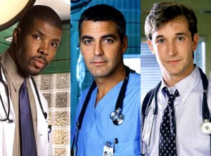 Actually, any one of these three doctors would have made my visit perfect. Eric LaSalle, George Clooney or Noah Wyle. 